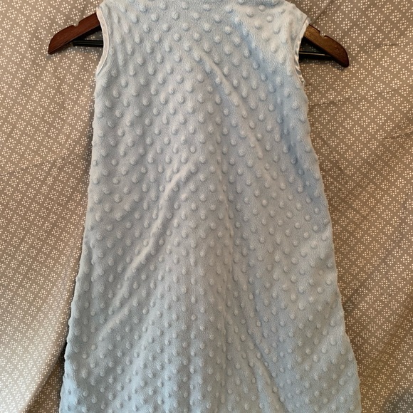 Halo Sleep Sack size M preowned Blue Back is Best Sleep Safely Baby Nightwear PJ - Picture 4 of 5